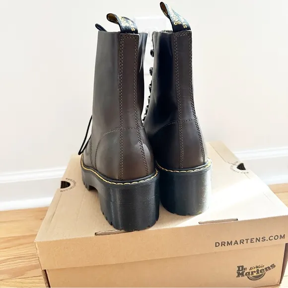 Free People Dr. Martens Leona Platform Ankle Boots