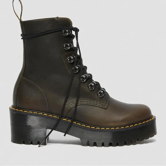 Free People Dr. Martens Leona Platform Ankle Boots
