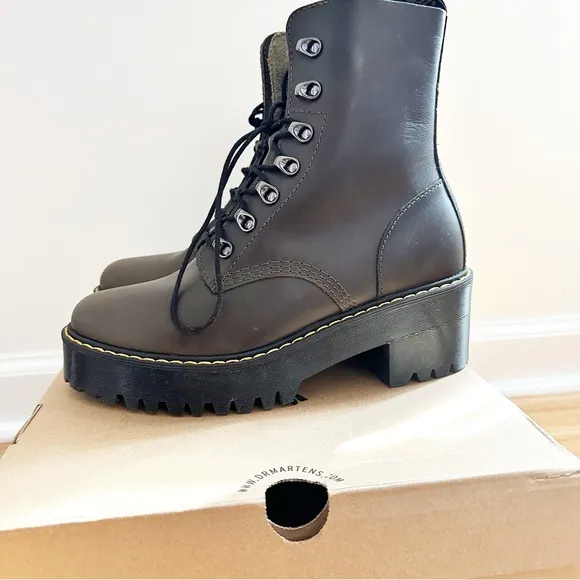 Free People Dr. Martens Leona Platform Ankle Boots
