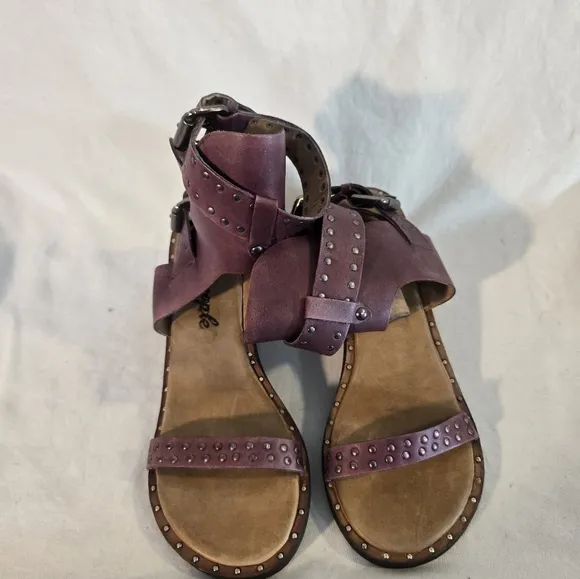 Free People Happiness Heeled Sandals Women’s Size 37 Leather New