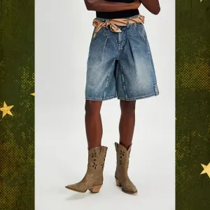 Free People Lucky Day Western Boots in Dusty Olive