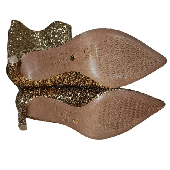 Free People Vicenza After Midnight Sequin Boots Size 9
