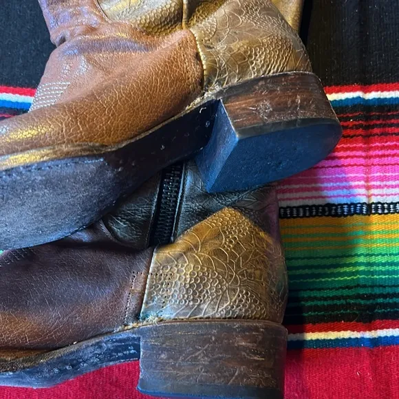 Freebird by Steven ‘Wrang’ Distressed Leather Boots