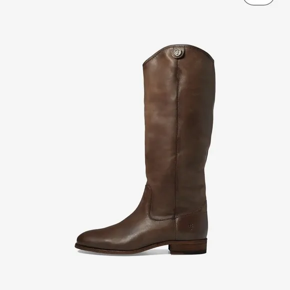 Frye Boots Leather Classic Melissa Button 2