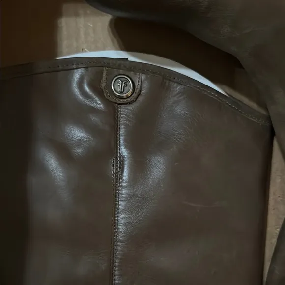 Frye Boots Leather Classic Melissa Button 2