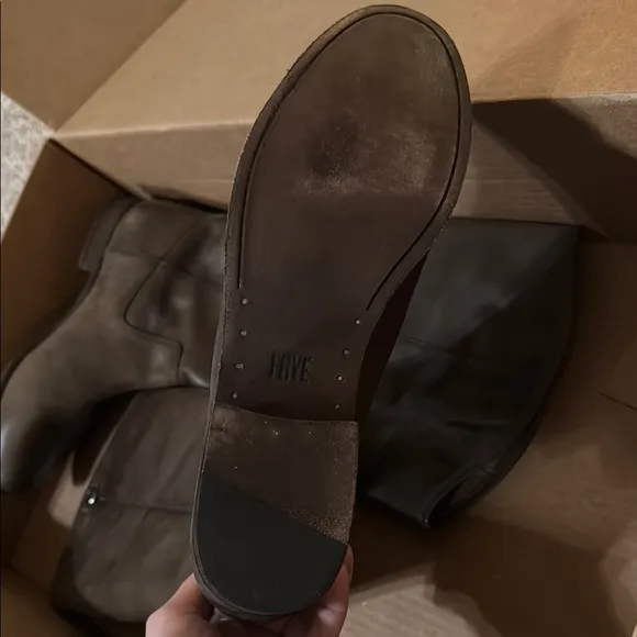 Frye Boots Leather Classic Melissa Button 2