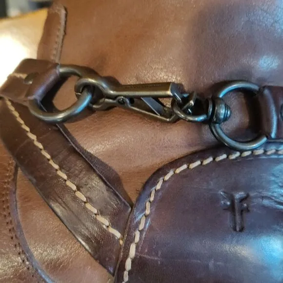 Frye harness ankle boots size zip size 6.5