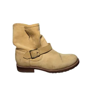 Frye Women's Tan Leather Ankle Boots