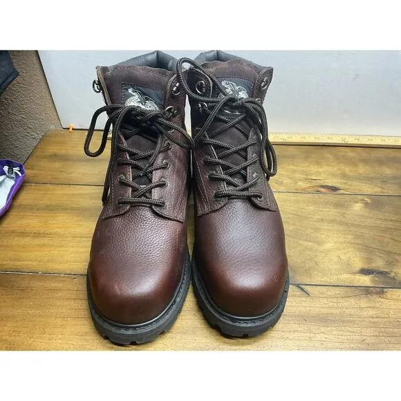 Georgia Boot Oiler G6174 Waterproof Steel Toe Work Boots Mens Size 11.5M