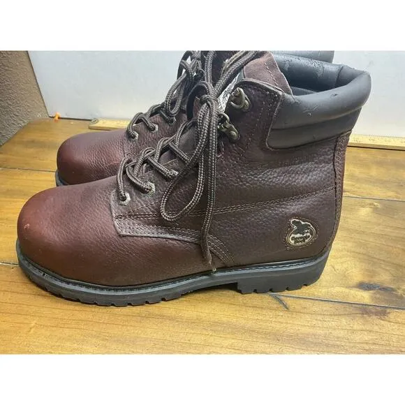 Georgia Boot Oiler G6174 Waterproof Steel Toe Work Boots Mens Size 11.5M
