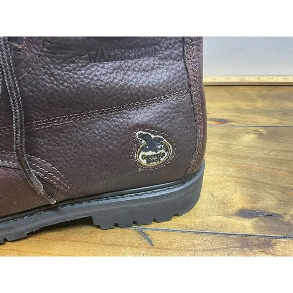 Georgia Boot Oiler G6174 Waterproof Steel Toe Work Boots Mens Size 11.5M