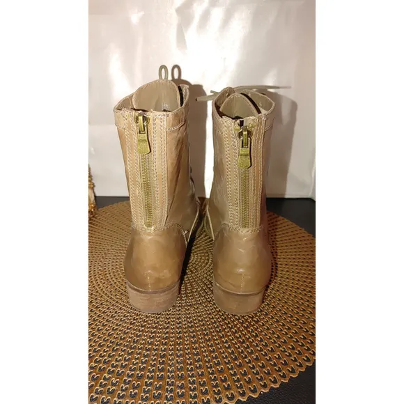 Gianni Bini March-On 251 Combat Boots Size 8.5M