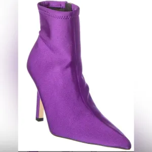 Good American Women’s Boots Size 9.5 and 11  Kickstand Purple Pointed toe toe