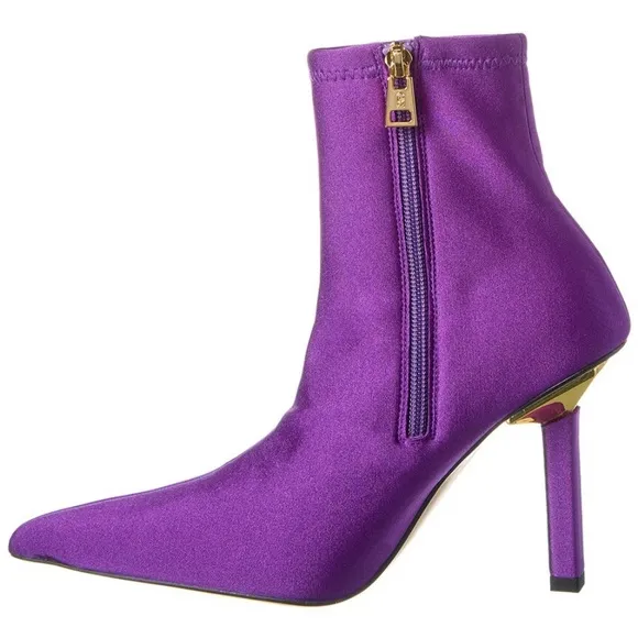 Good American Women’s Boots Size 9.5 and 11  Kickstand Purple Pointed toe toe