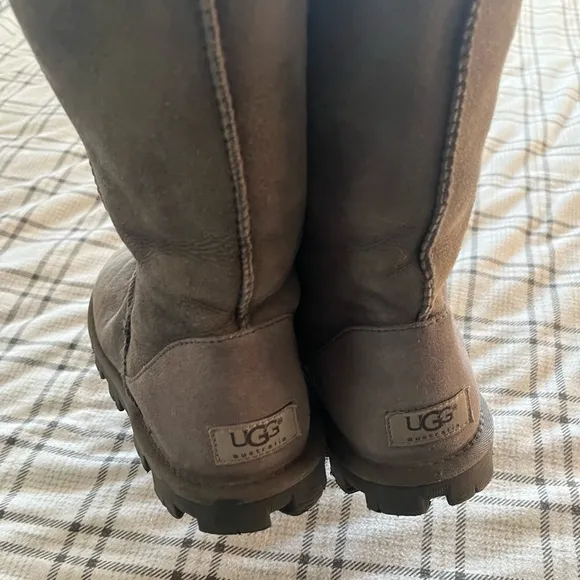 Gray Ugg boots classic tall