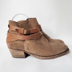 Hand Crafted Handmade Suede Leather Booties