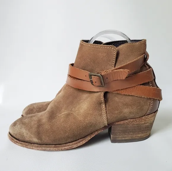 Hand Crafted Handmade Suede Leather Booties