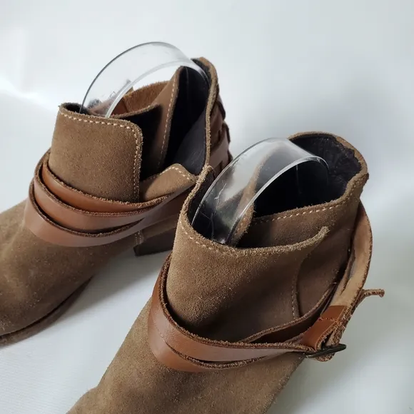 Hand Crafted Handmade Suede Leather Booties