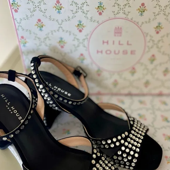 Hill House Lafayette Studded Women's Sandals New Never Worn Size 6