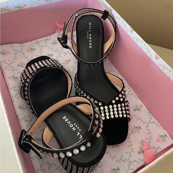 Hill House Lafayette Studded Women's Sandals New Never Worn Size 6