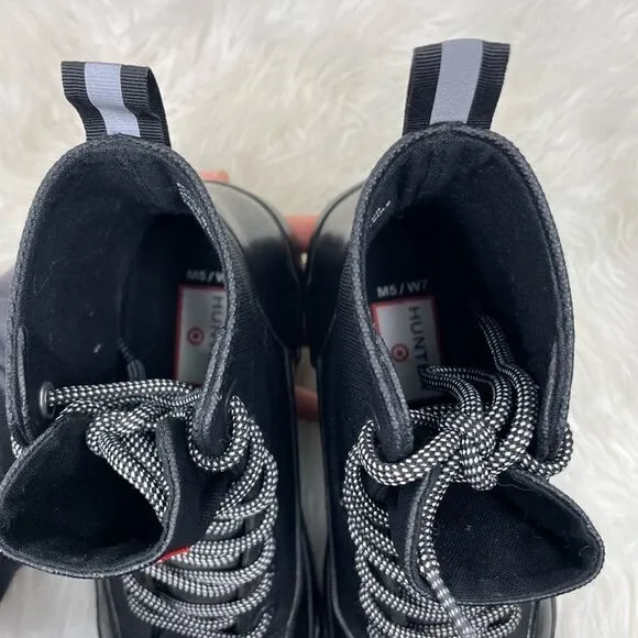 Hunter | black high top sneakers 7.0  (5 Male) target collab.