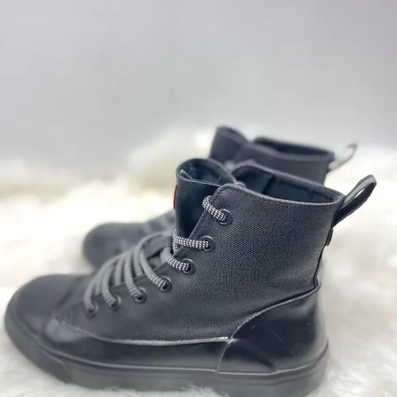 Hunter | black high top sneakers 7.0  (5 Male) target collab.