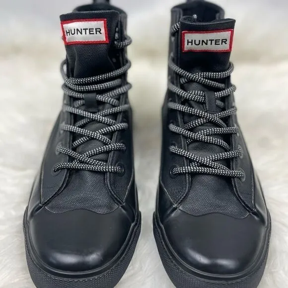 Hunter | black high top sneakers 7.0  (5 Male) target collab.