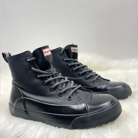 Hunter | black high top sneakers 7.0  (5 Male) target collab.