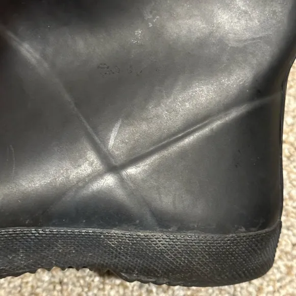 Hunter Black Rain Boots