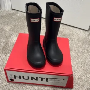 Hunter Toddler Classic Black Waterproof Boots