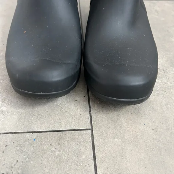 Hunter Women's Original Tall Matte Boots black waterproof rain boots US 8