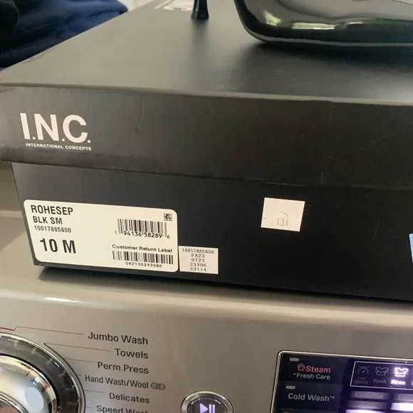 INC International Boots.‼️ ROHESEPBLK SM10 M