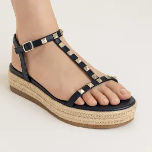 INC International Concepts Navy Sandals
