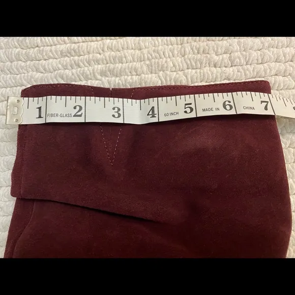 INC Women’s Gerii Suede Pointed Toe Knee High Boots  size 6.5 M‎