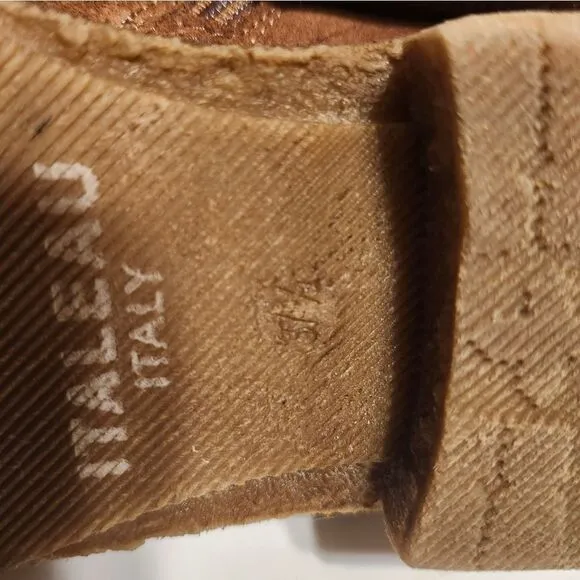 Italeau &quot;Foliana&quot; Brown Waterproof Suede Boots Sz.7.5/37.5 Ret.$399 Worn Once!