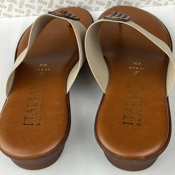 Italian Shoemakers - ‘Neutral’ Sandals SZ: 6.5, 7.5, 8.5, 9.5. NWT