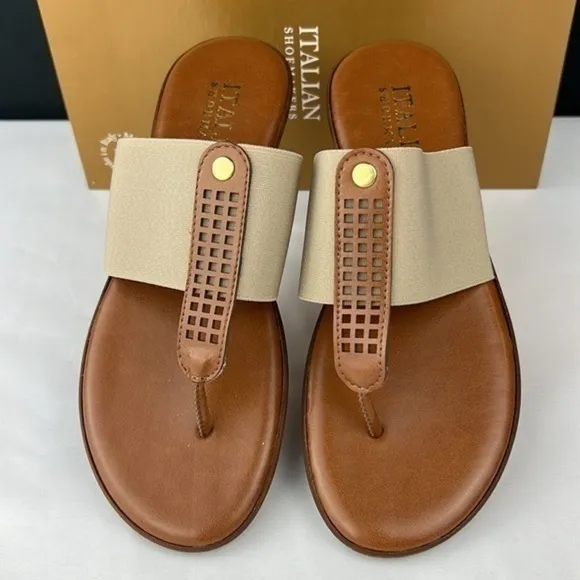 Italian Shoemakers - ‘Neutral’ Sandals SZ: 6.5, 7.5, 8.5, 9.5. NWT