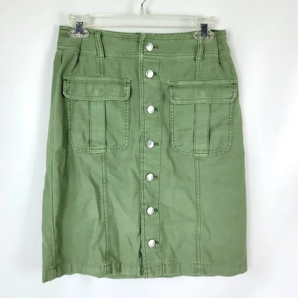 J. Crew 100% Cotton Skirt Sz 27