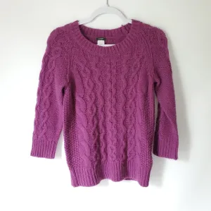 J. Crew Alpaca Wool Cable Knit Sweater NWOT