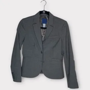 J Crew School Boy Wool Blazer, Grey, size 4P