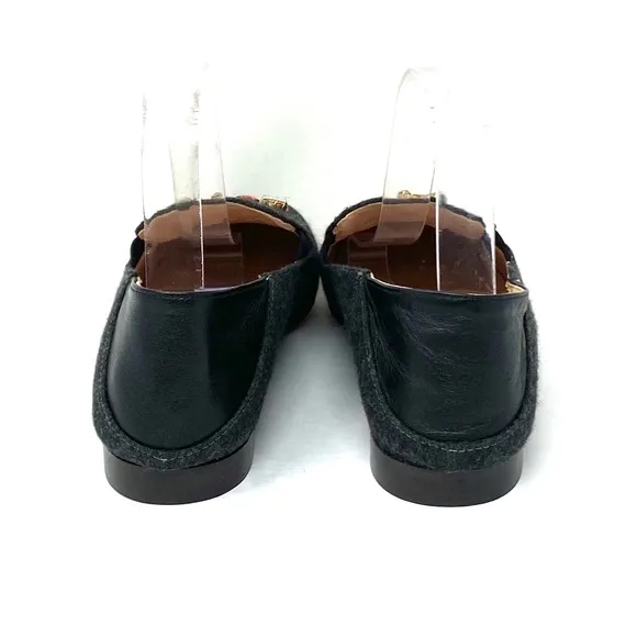 J. Crew Wool Jeweled Loafers