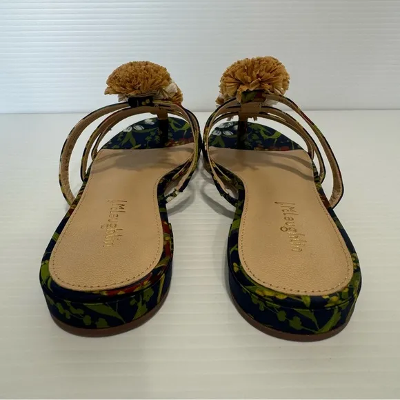 J. McLaughlin Mandy Floral Sandals Size 6