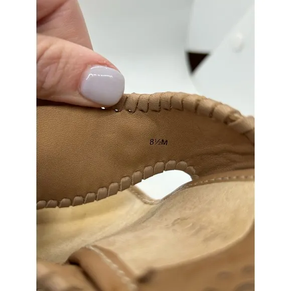 Jack Rogers Women’s Marbella Rainbow Wedge Sandal Size 8.5