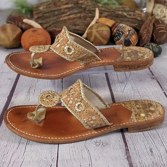 Jack Rogers Napa Valley Cork Thong Sandals