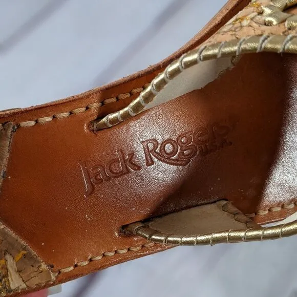 Jack Rogers Napa Valley Cork Thong Sandals