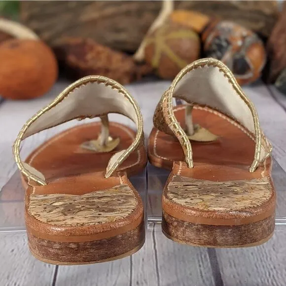 Jack Rogers Napa Valley Cork Thong Sandals