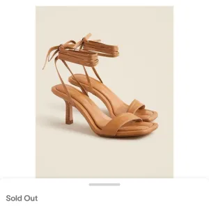 J.Crew Leni Made- in Spain lace-up leather sandals New