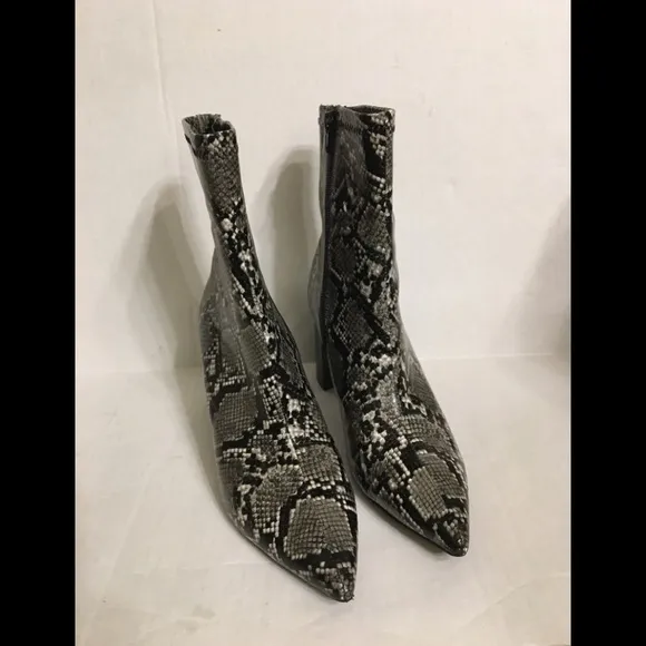 Jeffrey Campbell Siren 3 Snake Print Boots