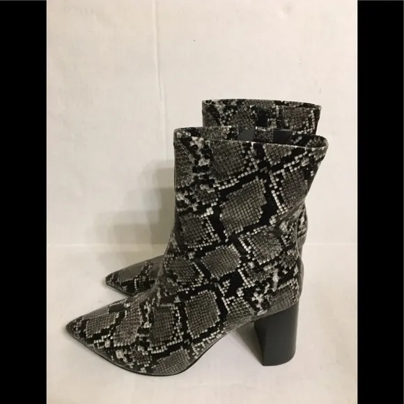 Jeffrey Campbell Siren 3 Snake Print Boots