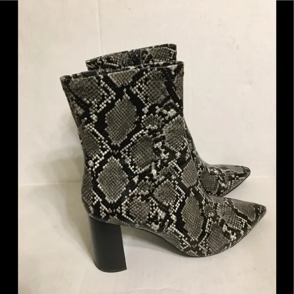 Jeffrey Campbell Siren 3 Snake Print Boots